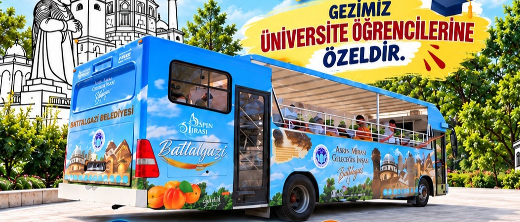Battalgazi Belediyesi'nden üniversitelilere tarih turu!