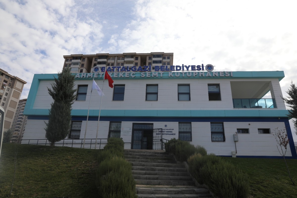 Battalgazi’de öğrencilerin sınav maratonuna kütüphane desteği