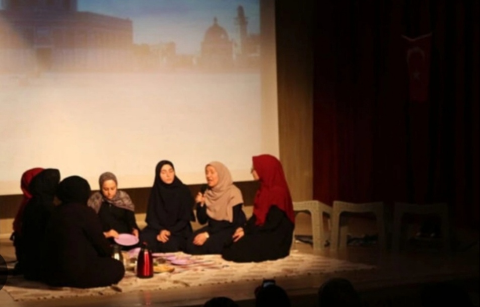 Mescid-i Aksa ve Umut tiyatrosu Malatya’da öğrencilerle buluştu