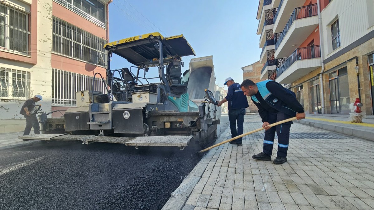 Battalgazi’de TOKİ yolları asfaltlandı