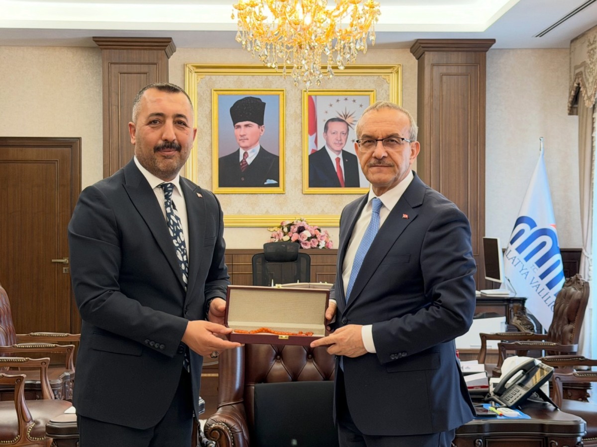 Burhan Kılıç Malatya adına Vali Yavuz'a teşekkür etti!
