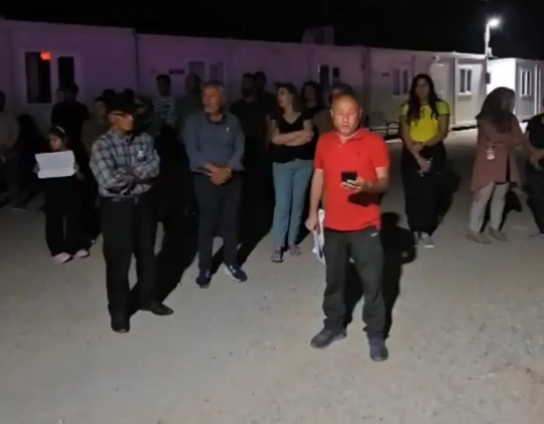 Malatya’da şimdi de Konteyner kentlerde eylemler başladı