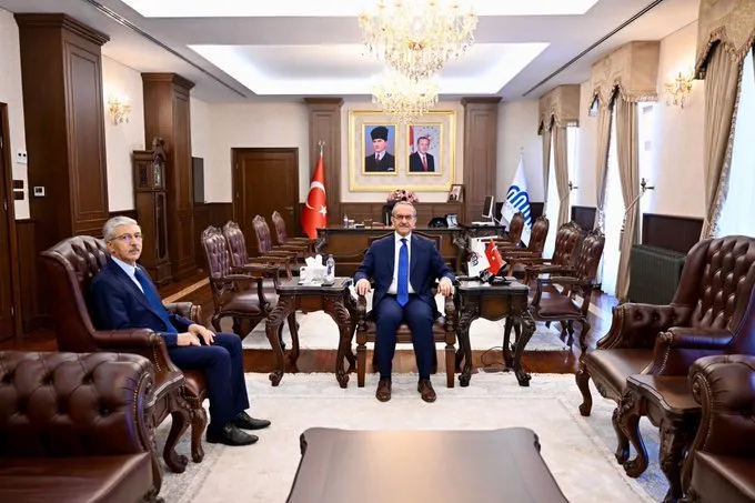 Emniyet Müdürü Arif Çankal Veda Ziyaretlerini Sürdürüyor