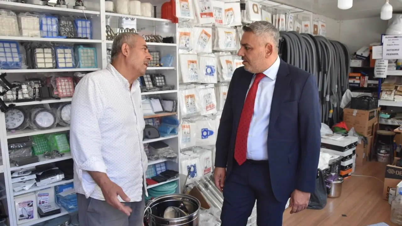 Başkan Sadıkoğlu, Kışla Caddesi ve Söğütlü Cami esnafları ile bir araya geldi - Güncel Gazetesi Adıyaman Besni ve Bölge Haberleri