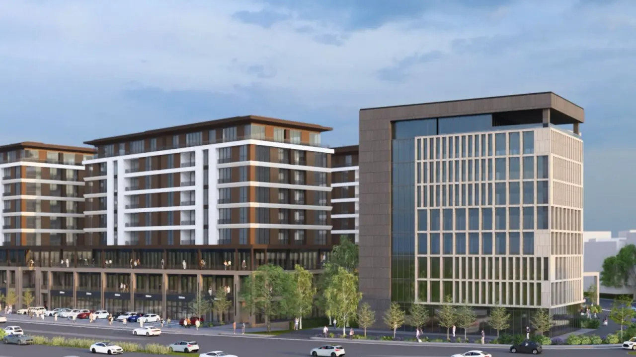 Eski Hal Binası Yerine İş Merkezleri Yapılıyor