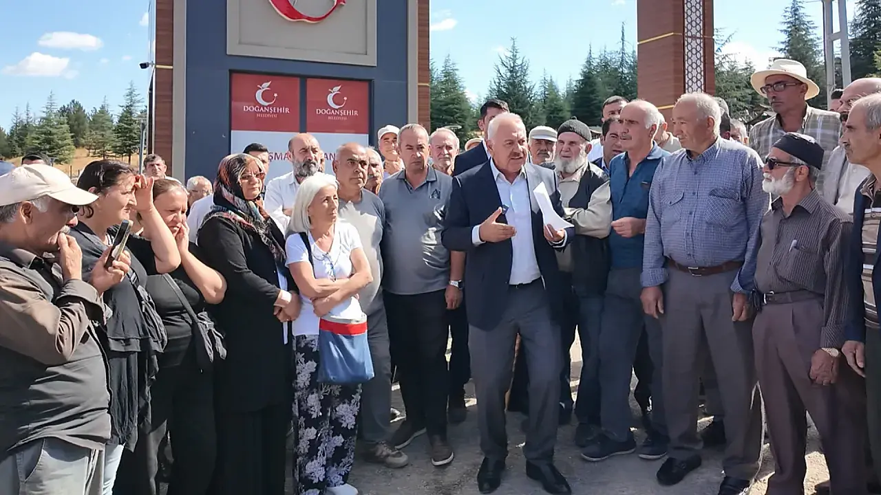 Doğanşehir'de imar planı tepkisi: Uygulamanın iptali isteniyor!