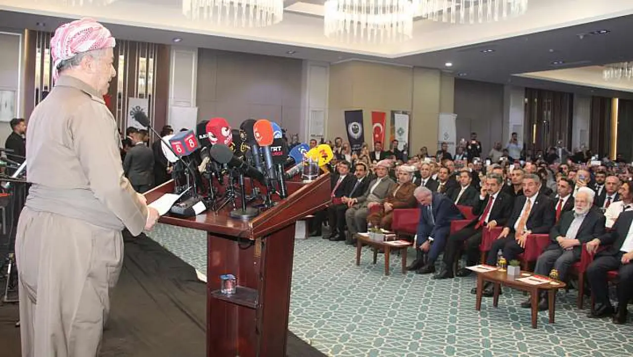 Barzani'den Cizre'de Tarihi Mesaj: ''Barış İçin Her Şeyi Yapacağız''