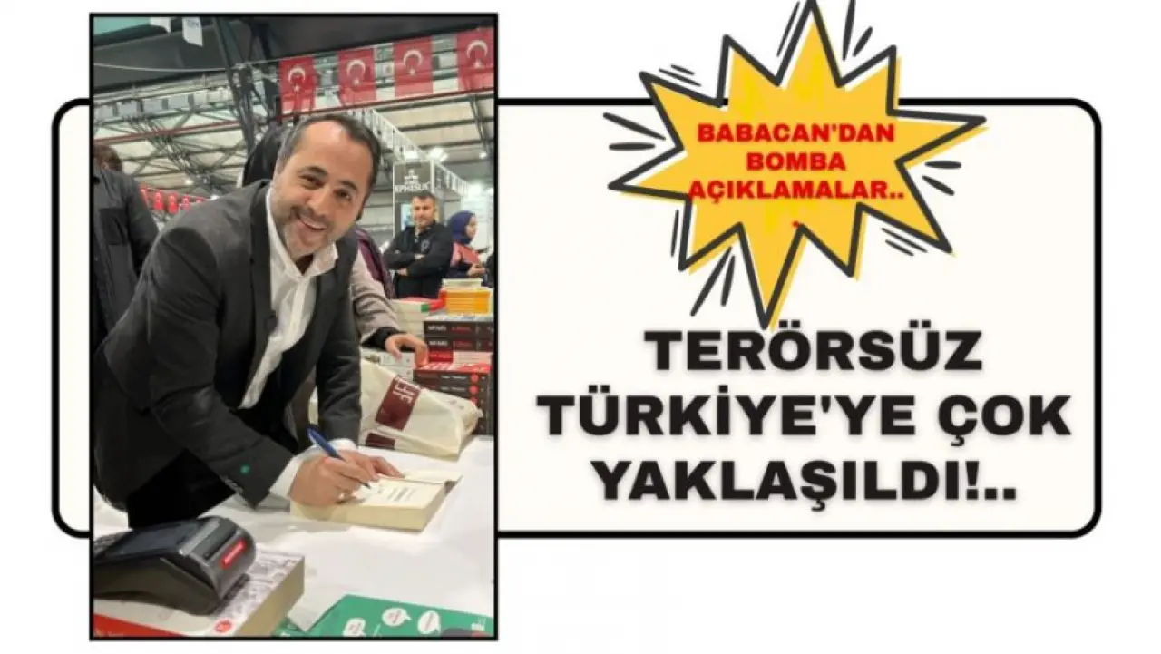 Babacan'dan Bomba Açıklamalar... Terörsüz Türkiye'ye çok Yaklaşıldı!.. –  Malatya Yeni Ses Haber